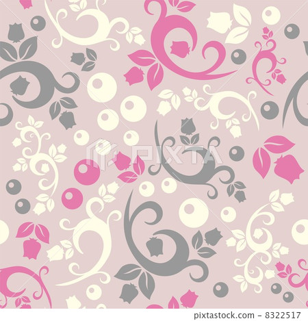 elegant floral vintage seamless pattern background for your design elegant floral vintage seamless pattern background for your design 8322517