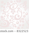 elegant floral vintage seamless pattern background for your design 8322523