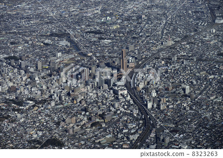 Hamamatsu city aerial photograph 8323263
