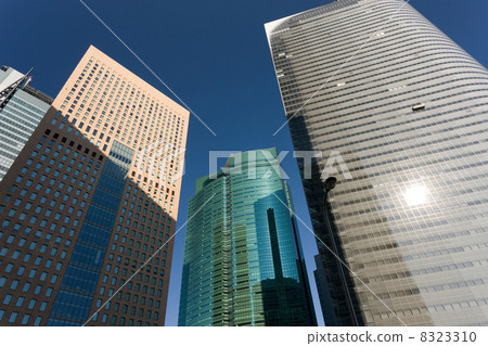 Shiodome's skyscraper district 8323310