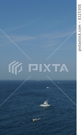 View of fishing boat seen from Yumehotaru 8325308