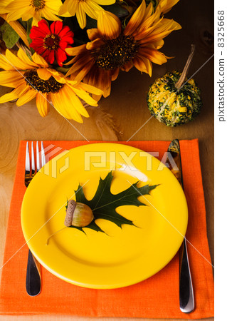 Thanksgiving serving table 8325668