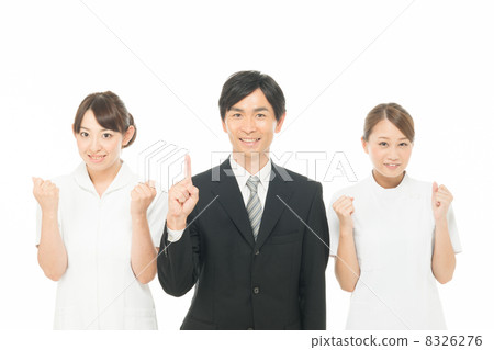 Nurse and businessman 8326276