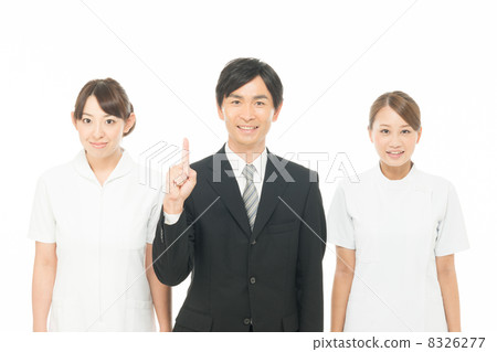 Nurse and businessman 8326277