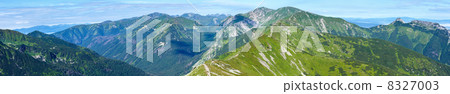 Summer Tatra Mountain ponarama, Poland. 8327003