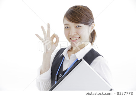 laptop, person, circle 8327778