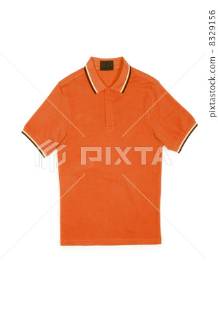 Male t-shirt isolated on the white background 8329156