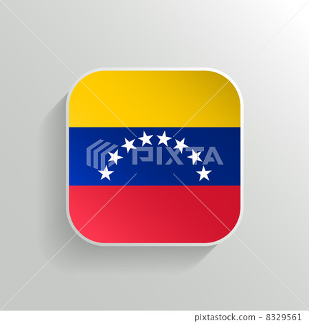 Vector Button - Venezuela Flag Icon Vector Button - Venezuela Flag Icon 8329561