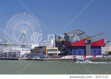 Tempozan Harbor Village Stock Photo