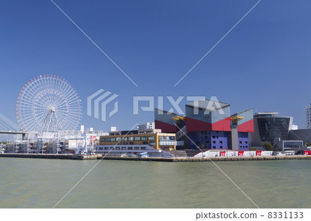 Tempozan Harbor Village Stock Photo