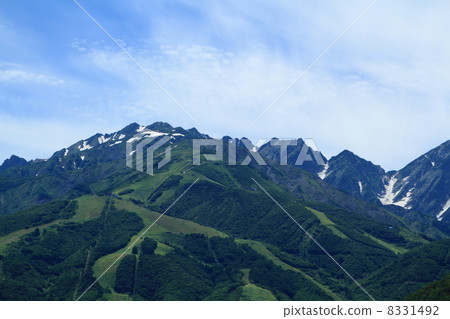 北海道白馬山脈和Happoone·Goryu 8331492