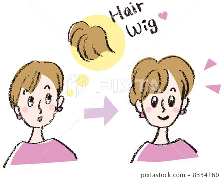 Partial wig 8334160