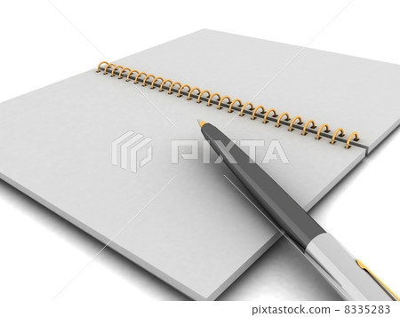Notebook and pen Notebook and pen 8335283