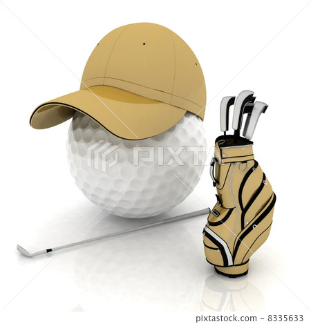 belonging for playing golf 8335633