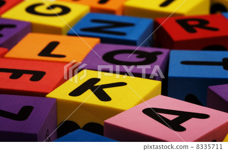 Colorful foam letter blocks Colorful foam letter blocks 8335711