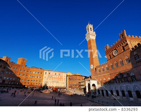 City Hall  in Siena, Italy 8336293