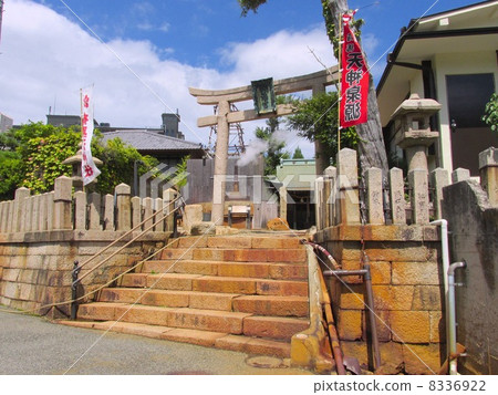 Retro Street of Arima Onsen Tenjin Fountain "Nippon 3 Furui" 8336922