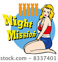 Bomber Nose Art Night Mission 8337401