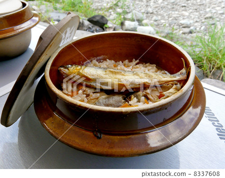 A sweet potato rice A sweet potato rice 8337608