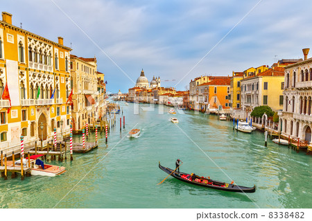 Gondola on Grand Canal 8338482