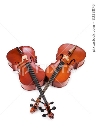 A group of instruments isolated on white 8338876