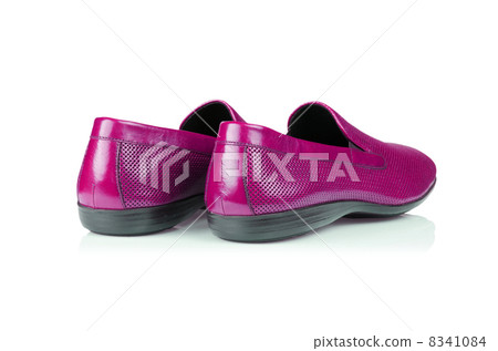 Fashion concept with male shoes on white Fashion concept with male shoes on white 8341084