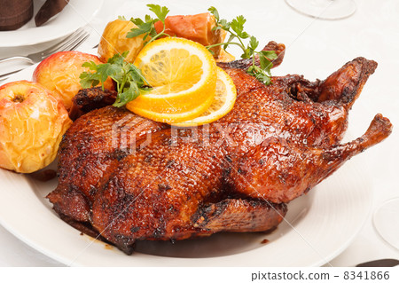 Christmas roast goose Christmas roast goose 8341866