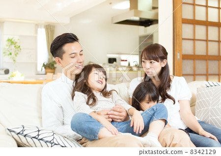 Four people in the family 8342129