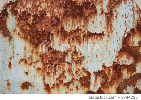 Rusted iron plate 8344293