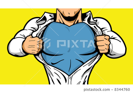 Superhero Chest For Your Logo 8344760