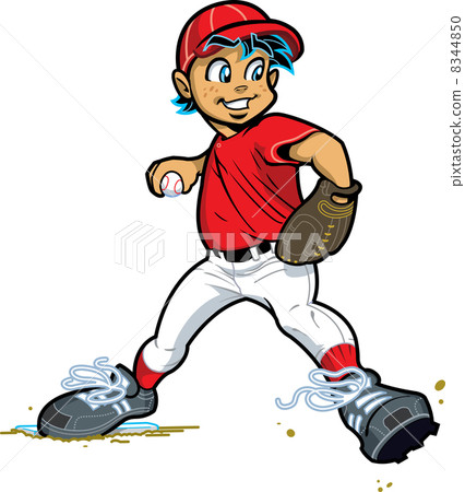 Boy Baseball Pitcher Boy Baseball Pitcher 8344850