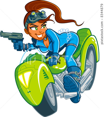 Motorcycle Spy Girl Motorcycle Spy Girl 8344879