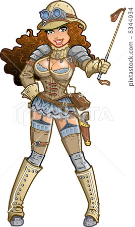 Sexy Steampunk Explorer 8344934
