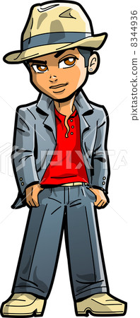 Stylish Young Man With Fedora Stylish Young Man With Fedora 8344936