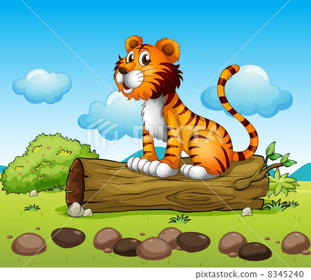 A tiger relaxing 8345240