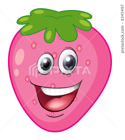 a strawberry with a face a strawberry with a face 8345497