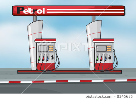 Petrol station 8345655