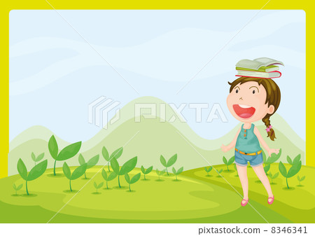 A smiling girl 8346341