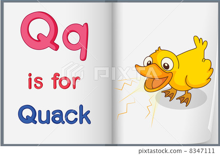 A picture of a duck in a book A picture of a duck in a book 8347111