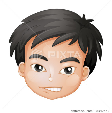 A face of a boy A face of a boy 8347452