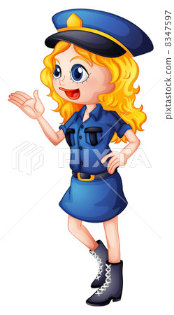 A policewoman 8347597