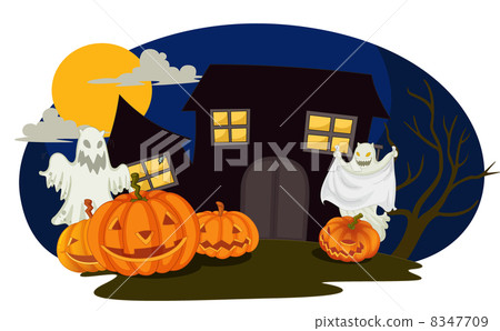 halloween and ghosts halloween and ghosts 8347709
