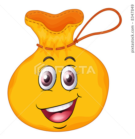 a face on a bag a face on a bag 8347849