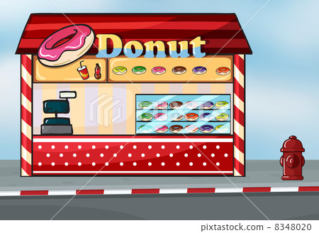 A donut shop 8348020