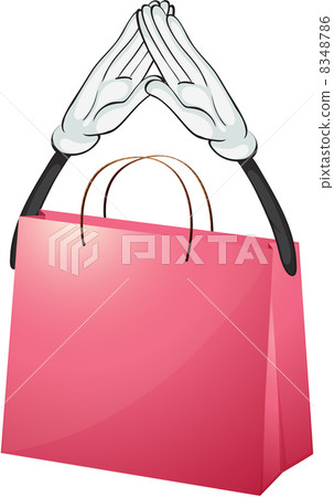A pink bag 8348786