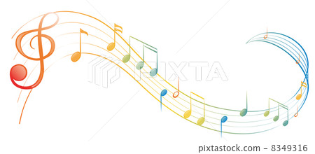 A music note A music note 8349316