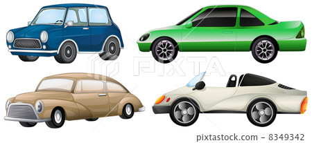 Four sets of luxury cars Four sets of luxury cars 8349342