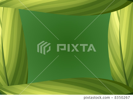 A green leafy border A green leafy border 8350267