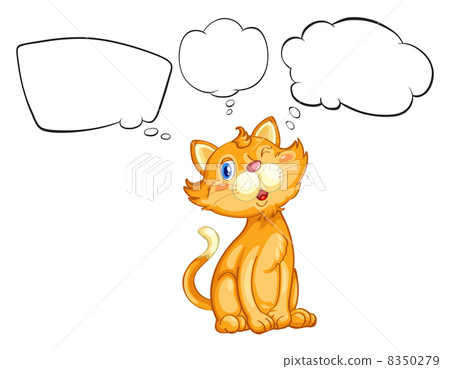 A cat blinking his eye 8350279