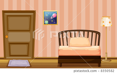 A bed and a door 8350582